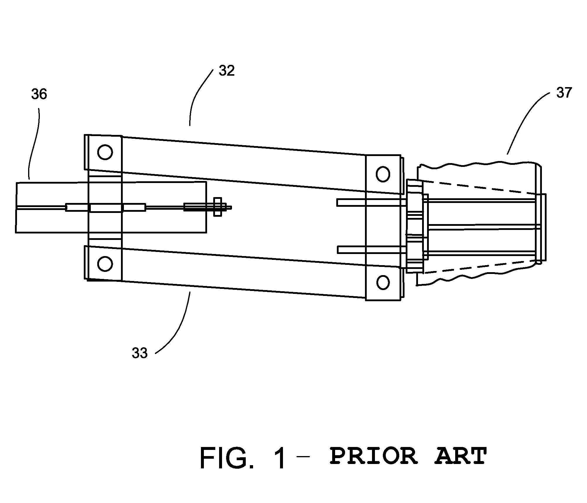 Link type seismic tie for boilers