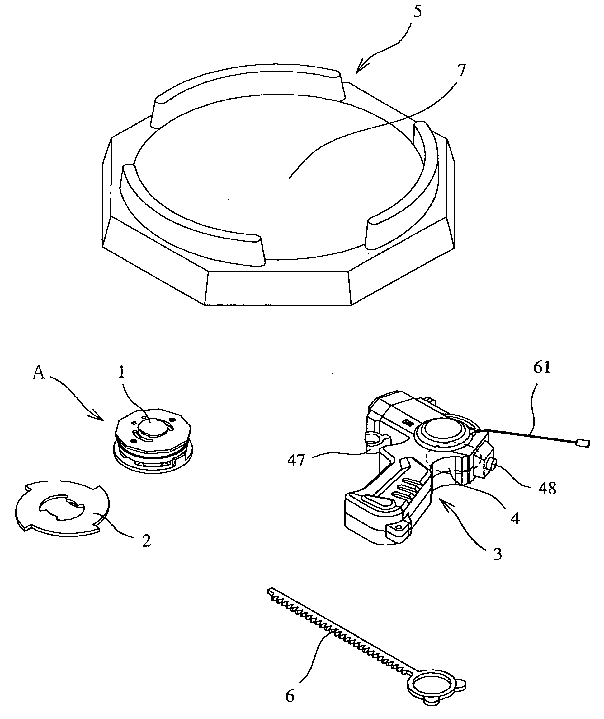 Remote control toy top