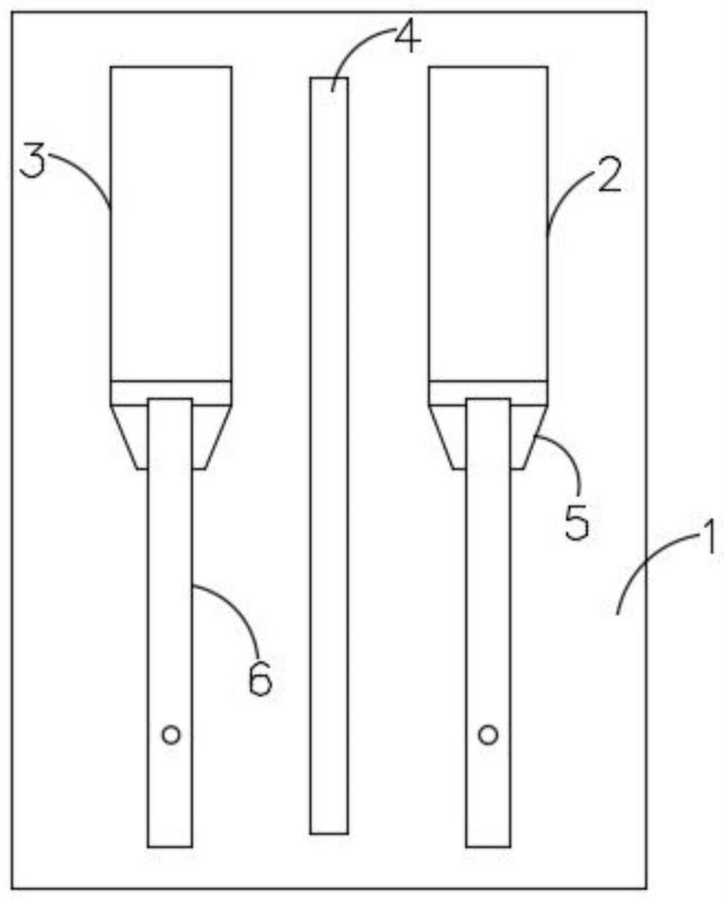 Two-in-one colloidal gold reagent plate for detecting quinolones in aquatic products