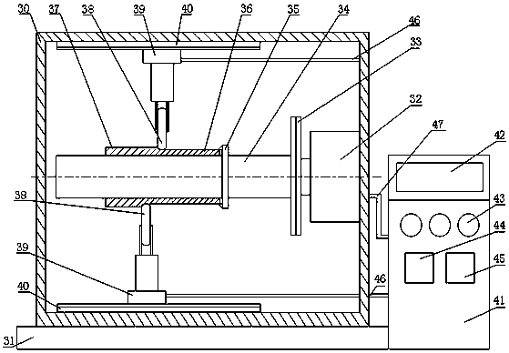 Preparation method of composite material tube-shaped parts used for nuclear reactor moderated neutron