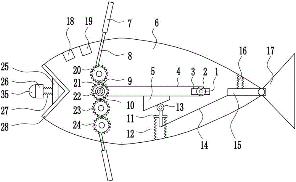 Robot-fish communication system