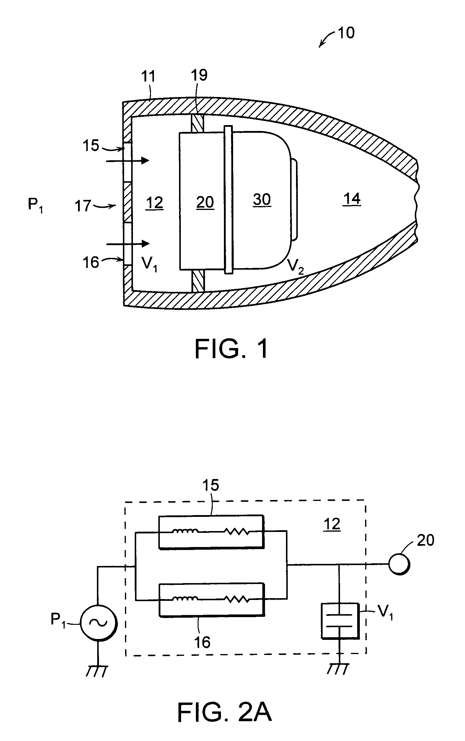 Hearing aid with tuned microphone cavity