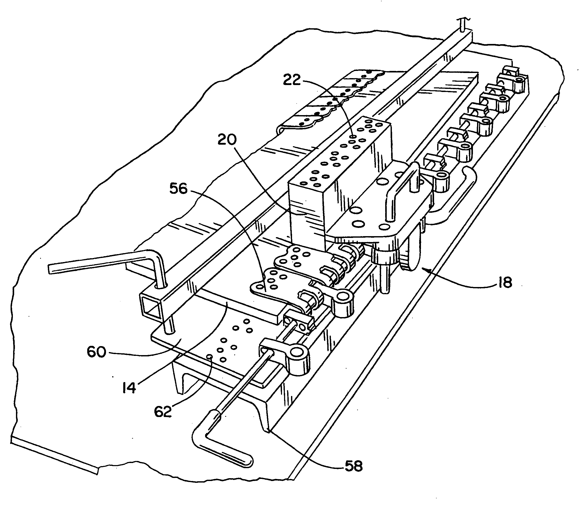 Power applicator system for conveyor belt fasteners