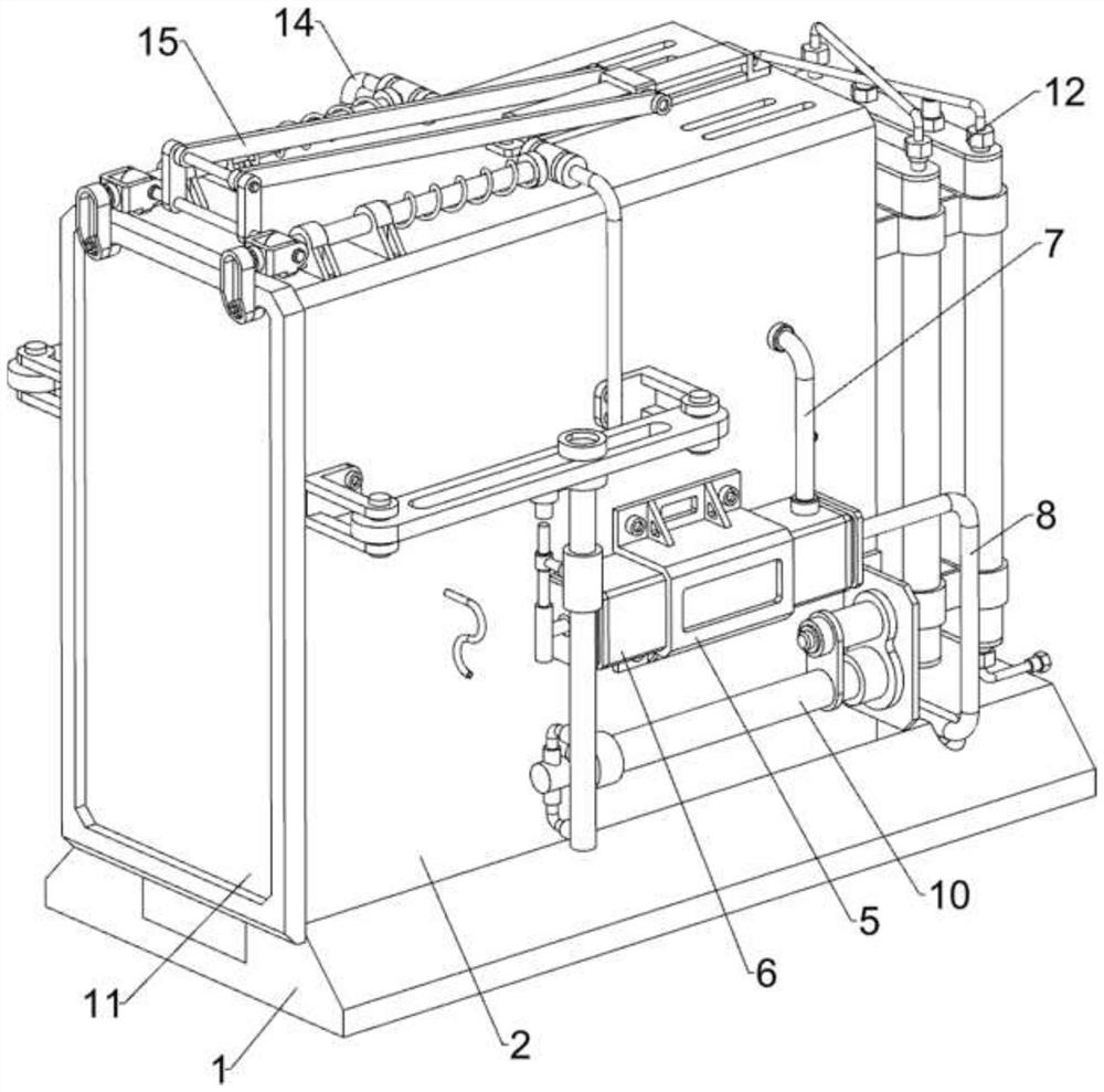 Oilless air compressor with circulating cooling function