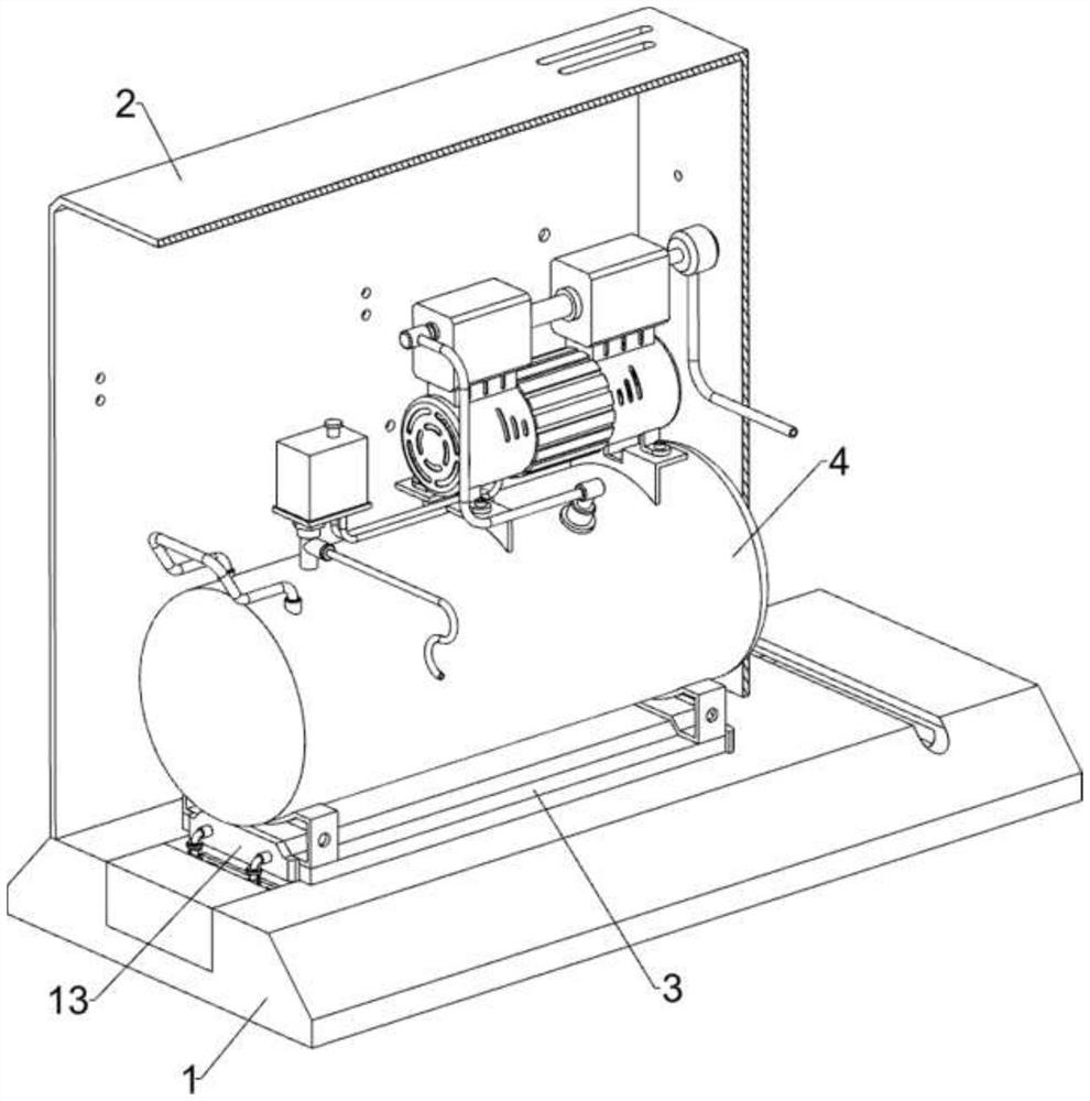 Oilless air compressor with circulating cooling function