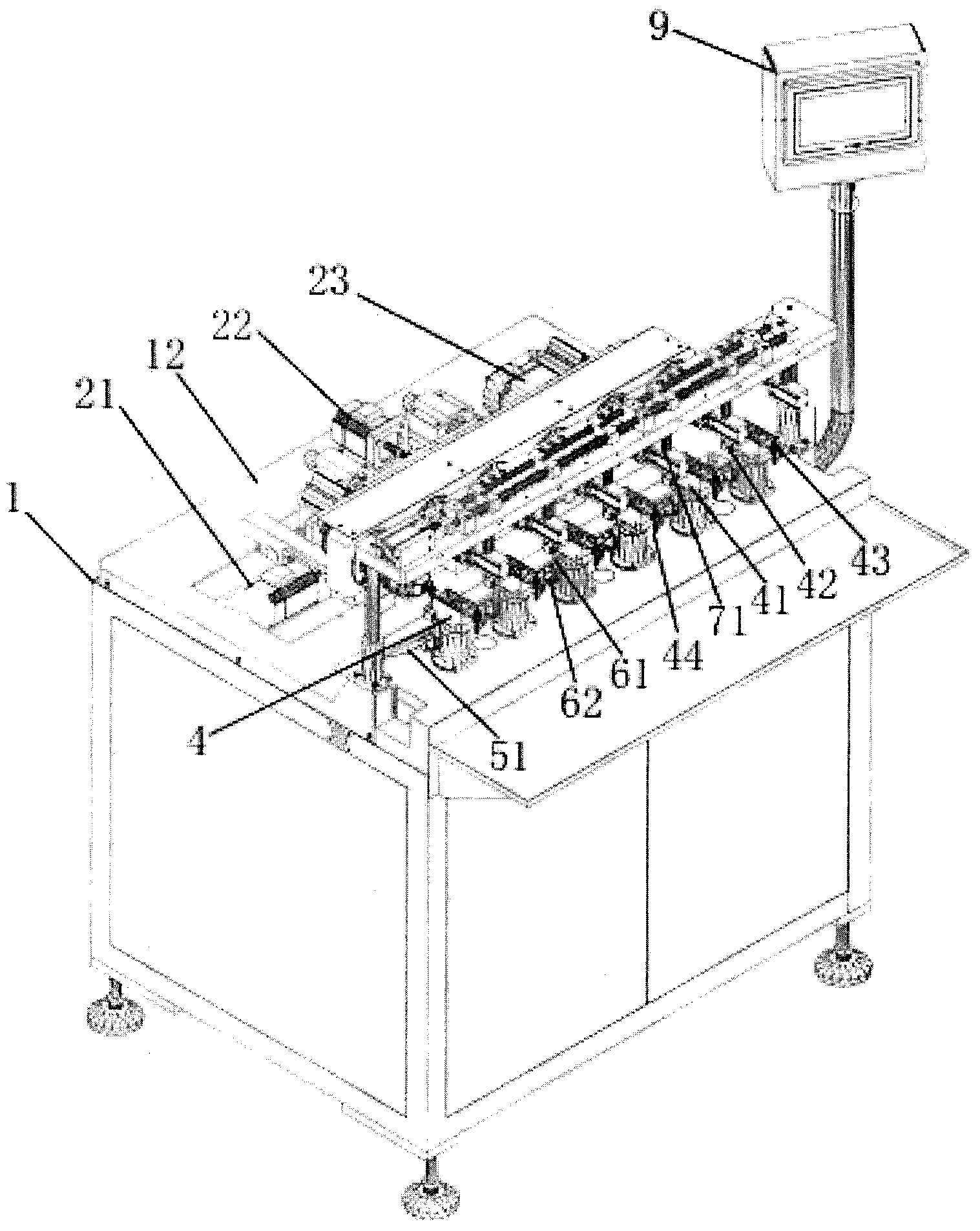 Six-station multi-head winding machine