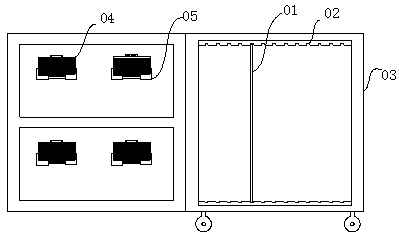 Multifunctional storage box and storage method