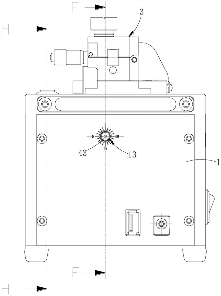 Optical fiber cutting device