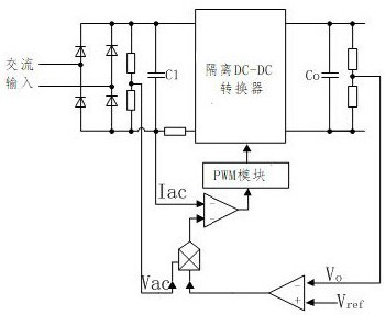 A single stage pfc llc circuit