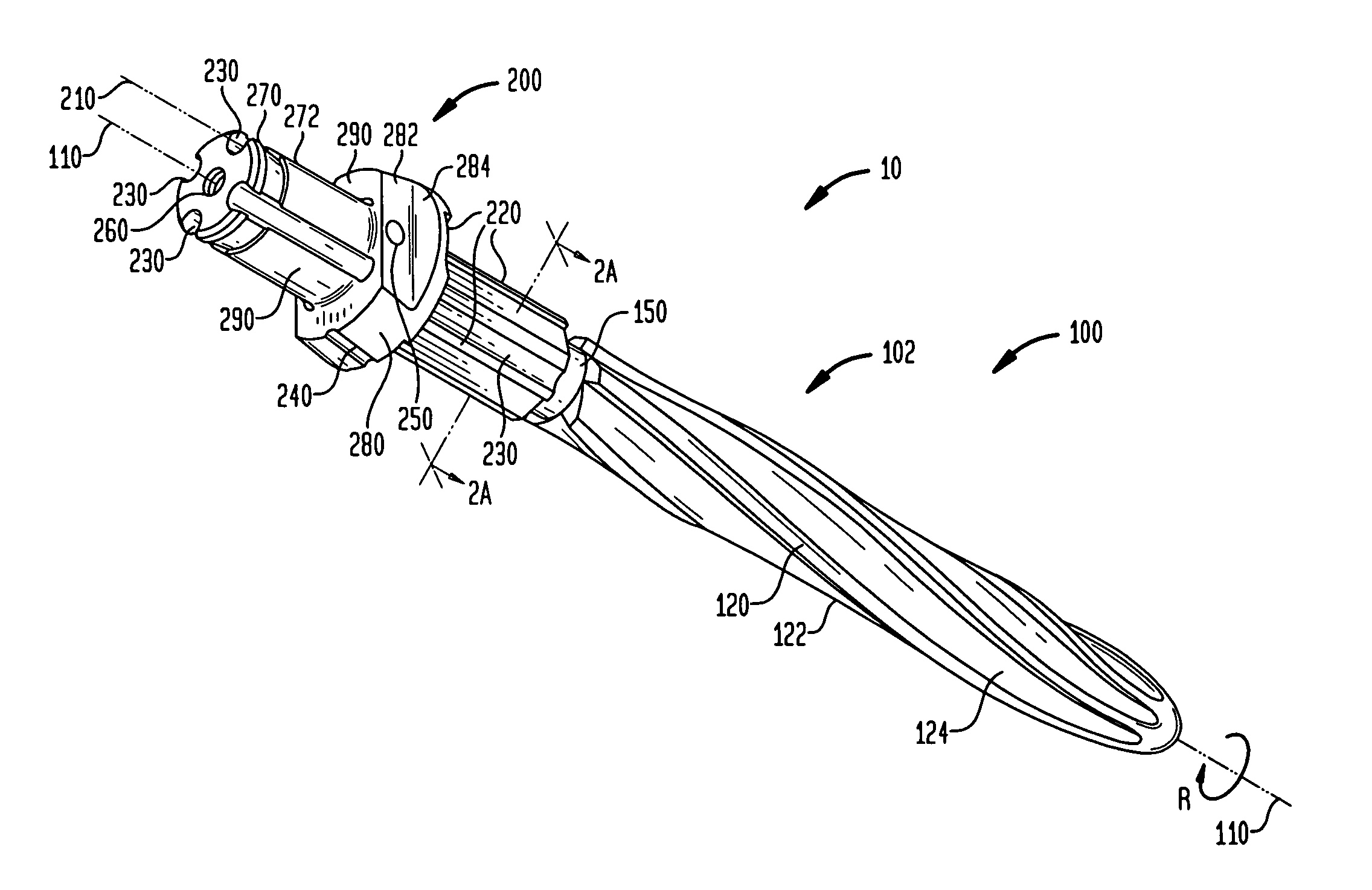 Apparatus and method for preparing bone for antirotational implantation of an orthopedic endoprosthesis