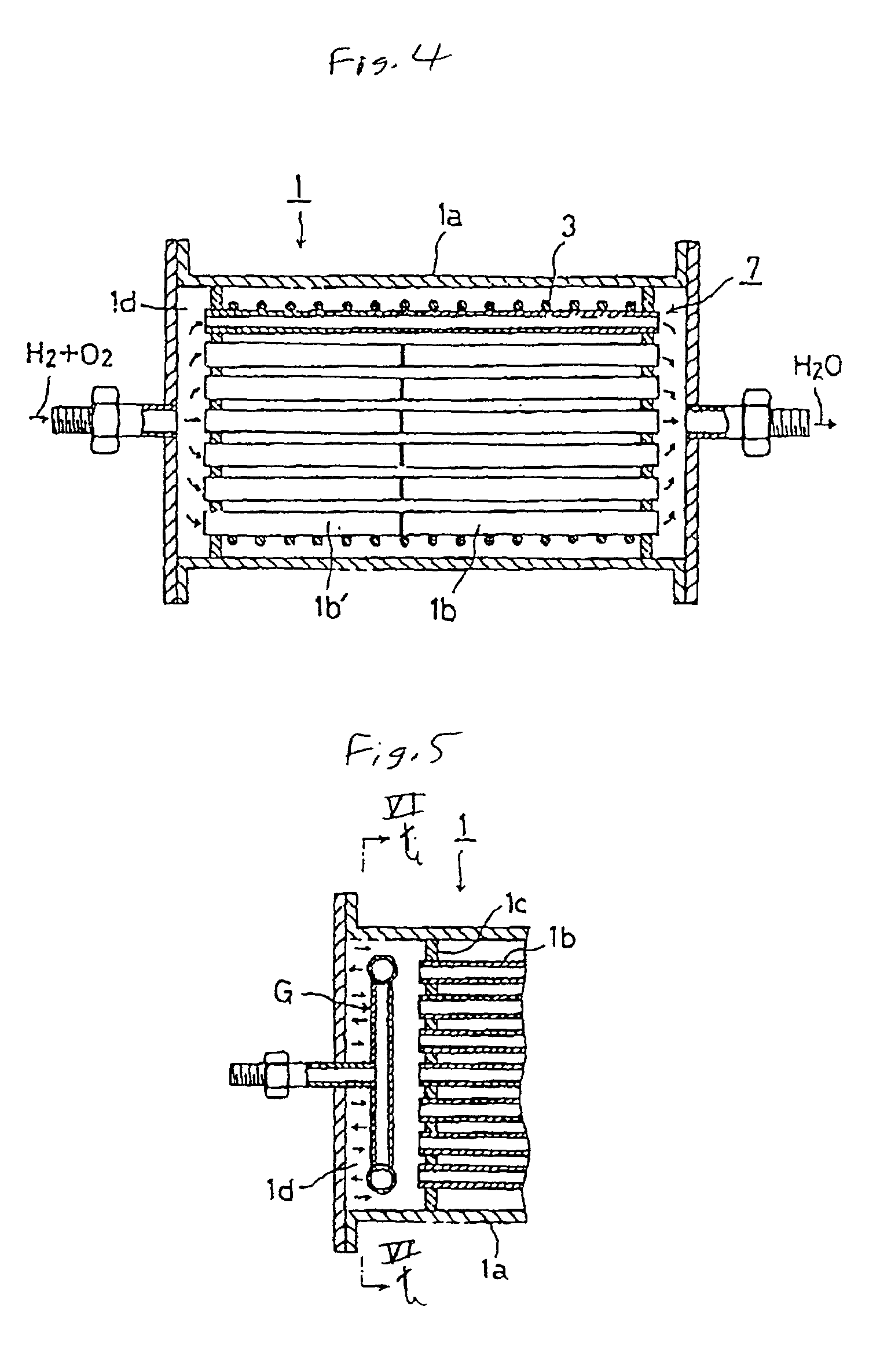 Method for generating moisture, reactor for generating moisture, method for controlling temperature of reactor for generating moisture, and method for forming platinum-coated catalyst layer