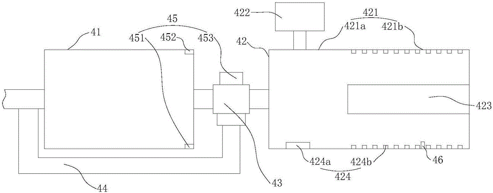 Treating system and treating method for surface treatment industrial wastewater