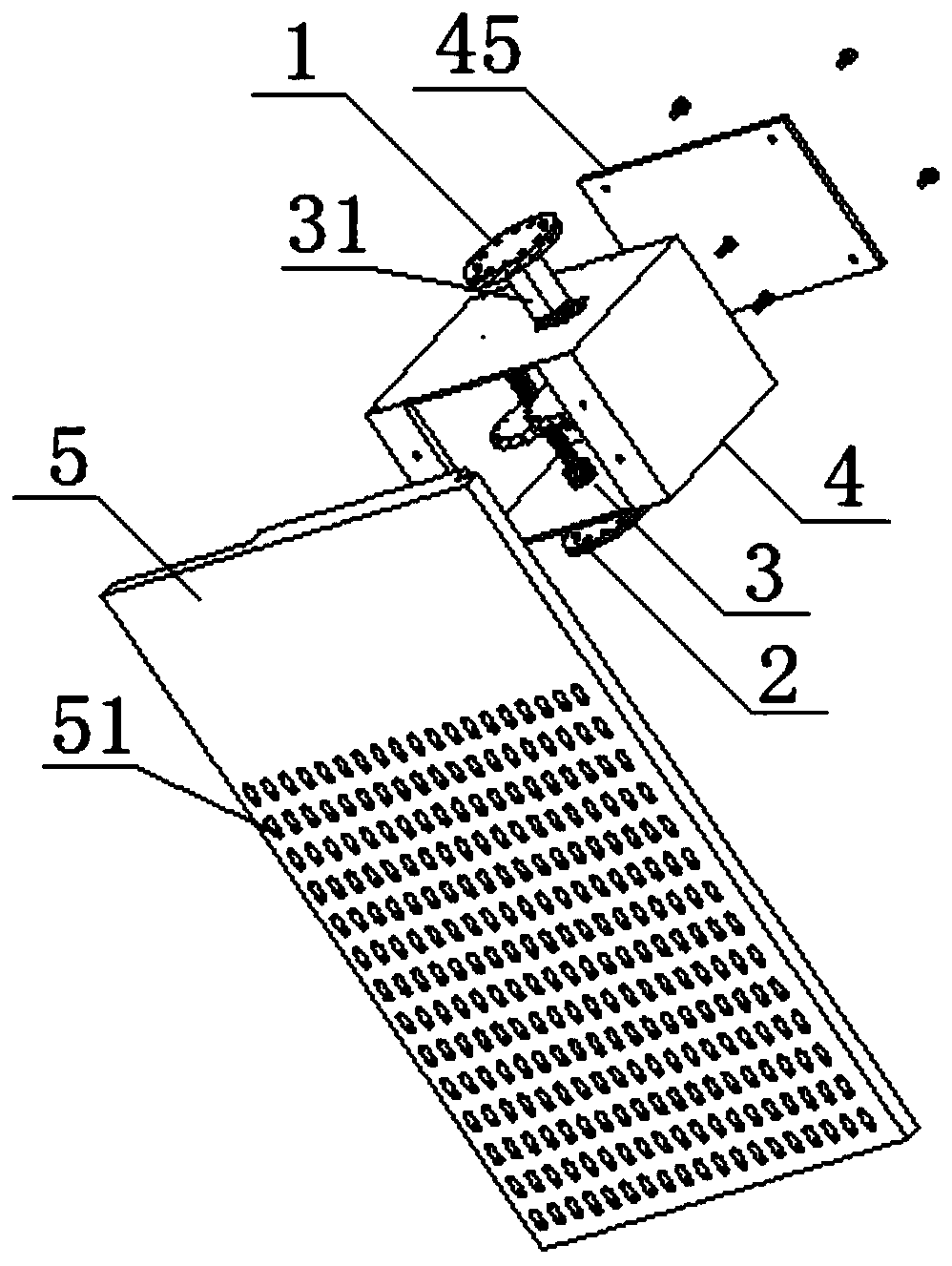 Synchronous on-off auxiliary device for auxiliary switch of transformer substation