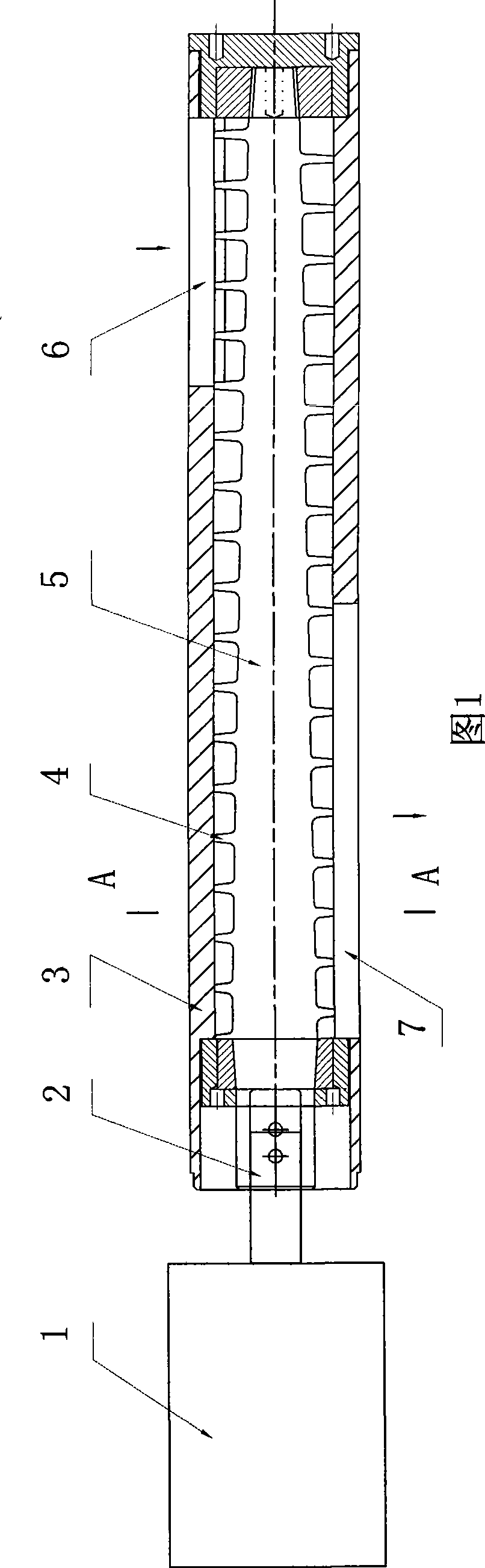 Traditional Chinese medicine cataplasm cross-feeding medicine-membrane forming device