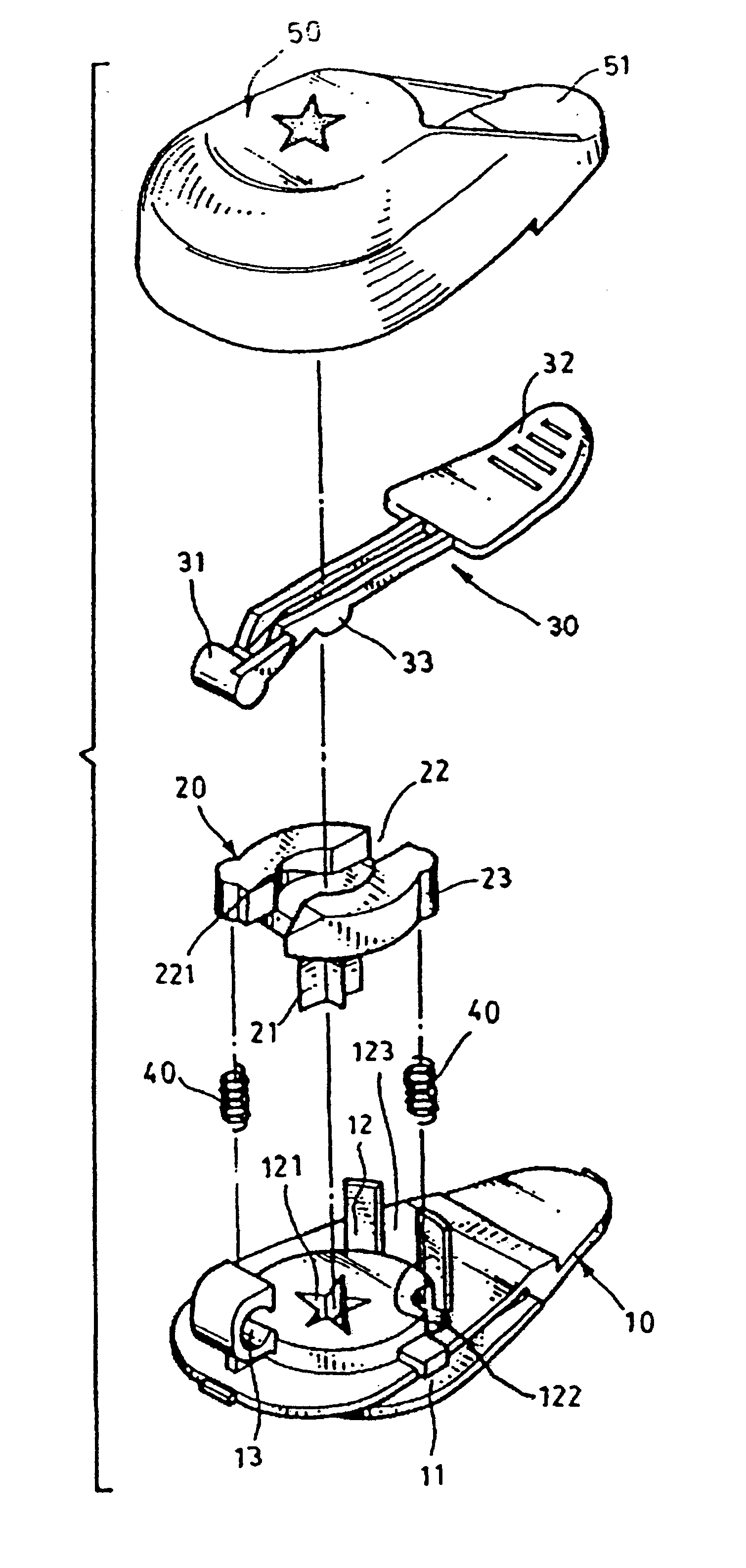 Mold-pressing device