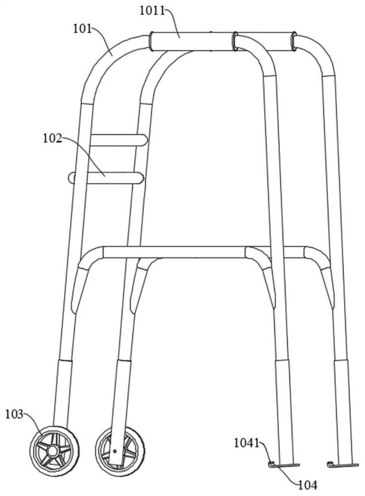 Rehabilitation walking aid