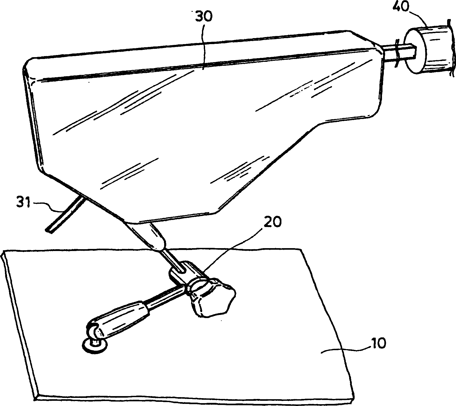 Structure of messaging device