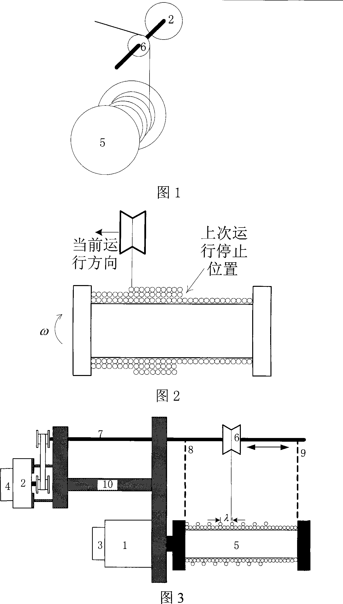 Wire arrangement control method based on servo- moto