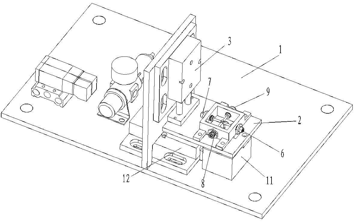 Testing equipment for rearview mirror adjusting switch circuit board