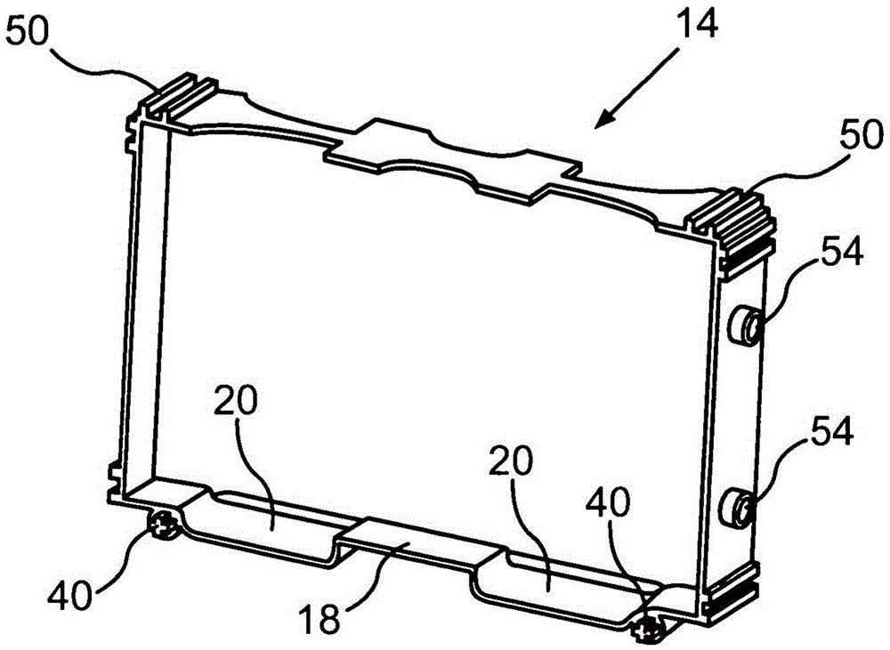 Battery for vehicle and method for manufacturing battery