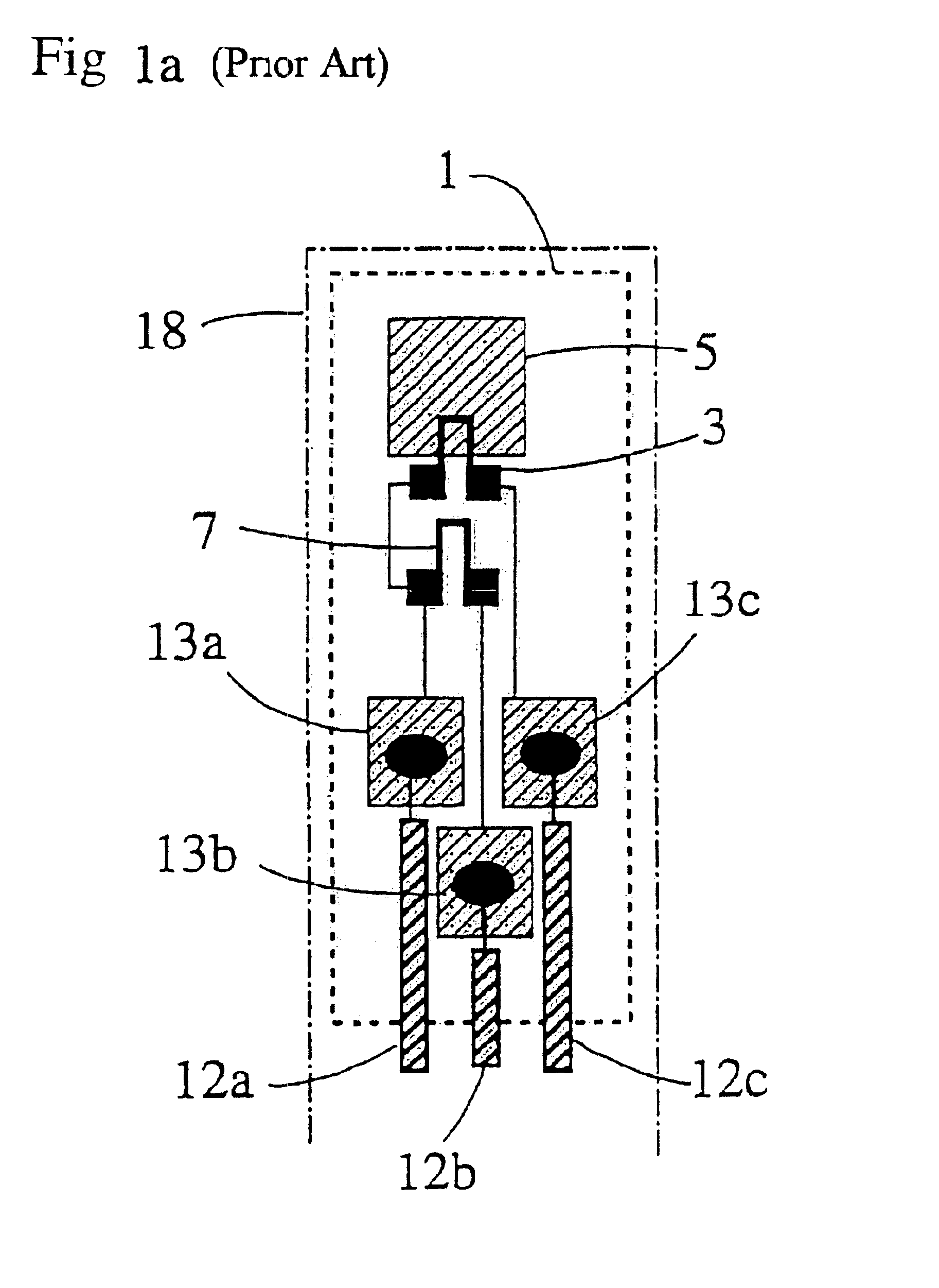 Sensing device and method for measuring features in a fluid