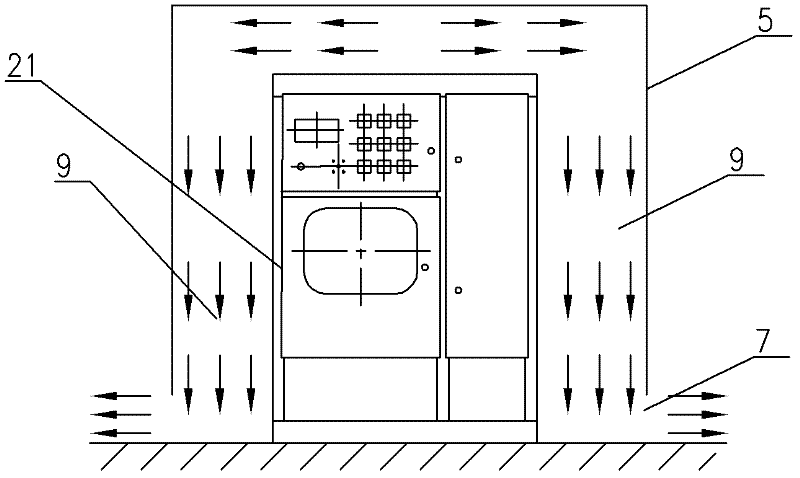 Anti-waterlogging distribution box and buried transformer station with same