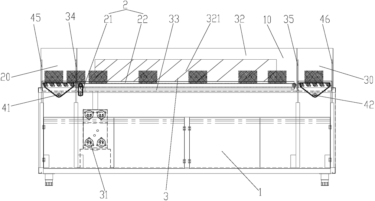 Chain type steaming baking oven