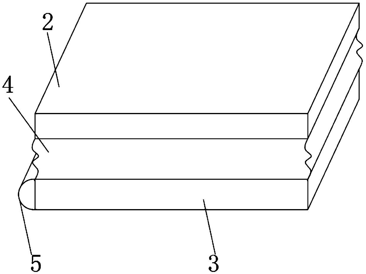 Loading structure of battery box body inside new energy vehicle and capable of reducing resistance