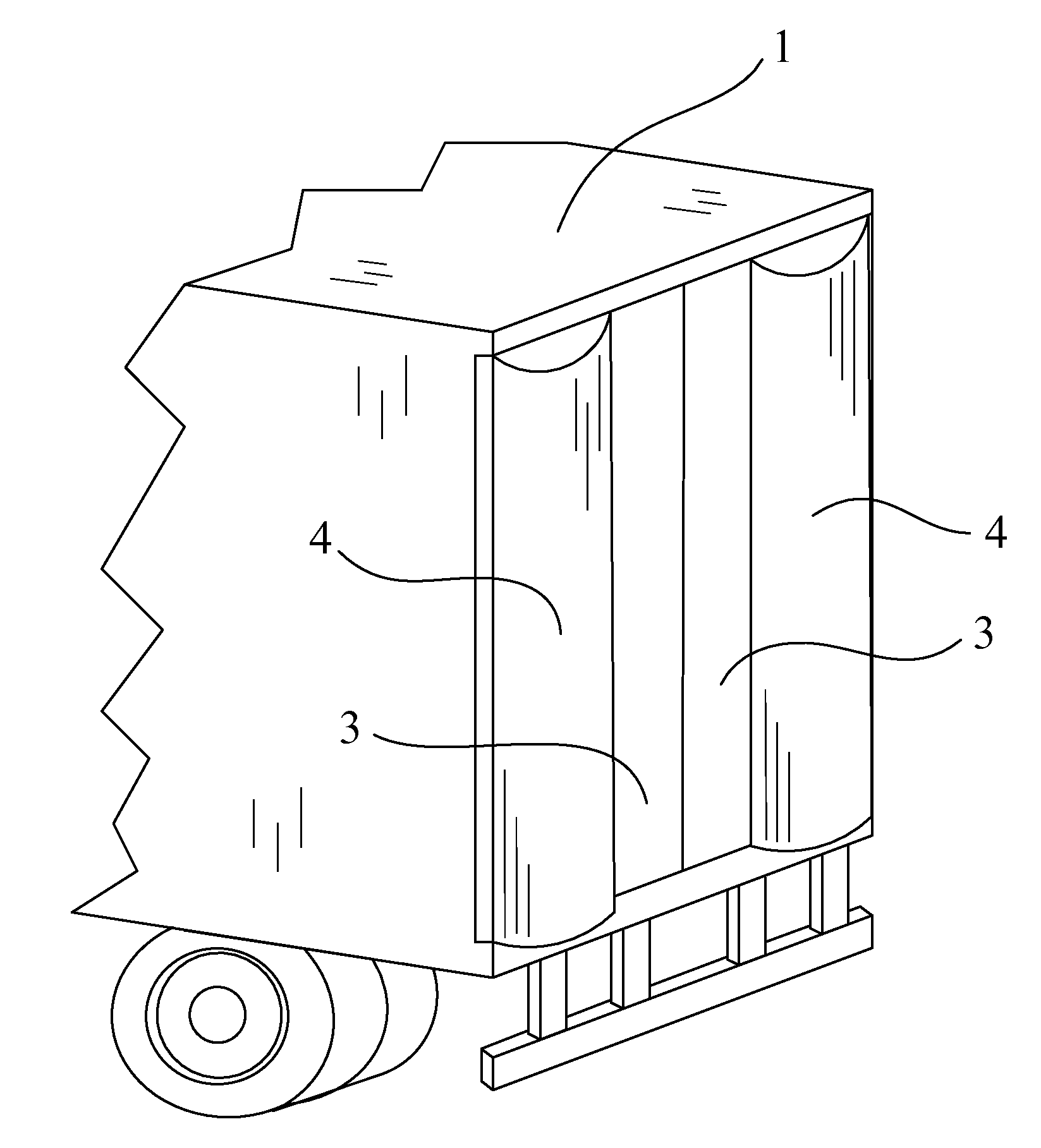 Apparatus to improve the aerodynamics, fuel economy, docking and handling of heavy trucks