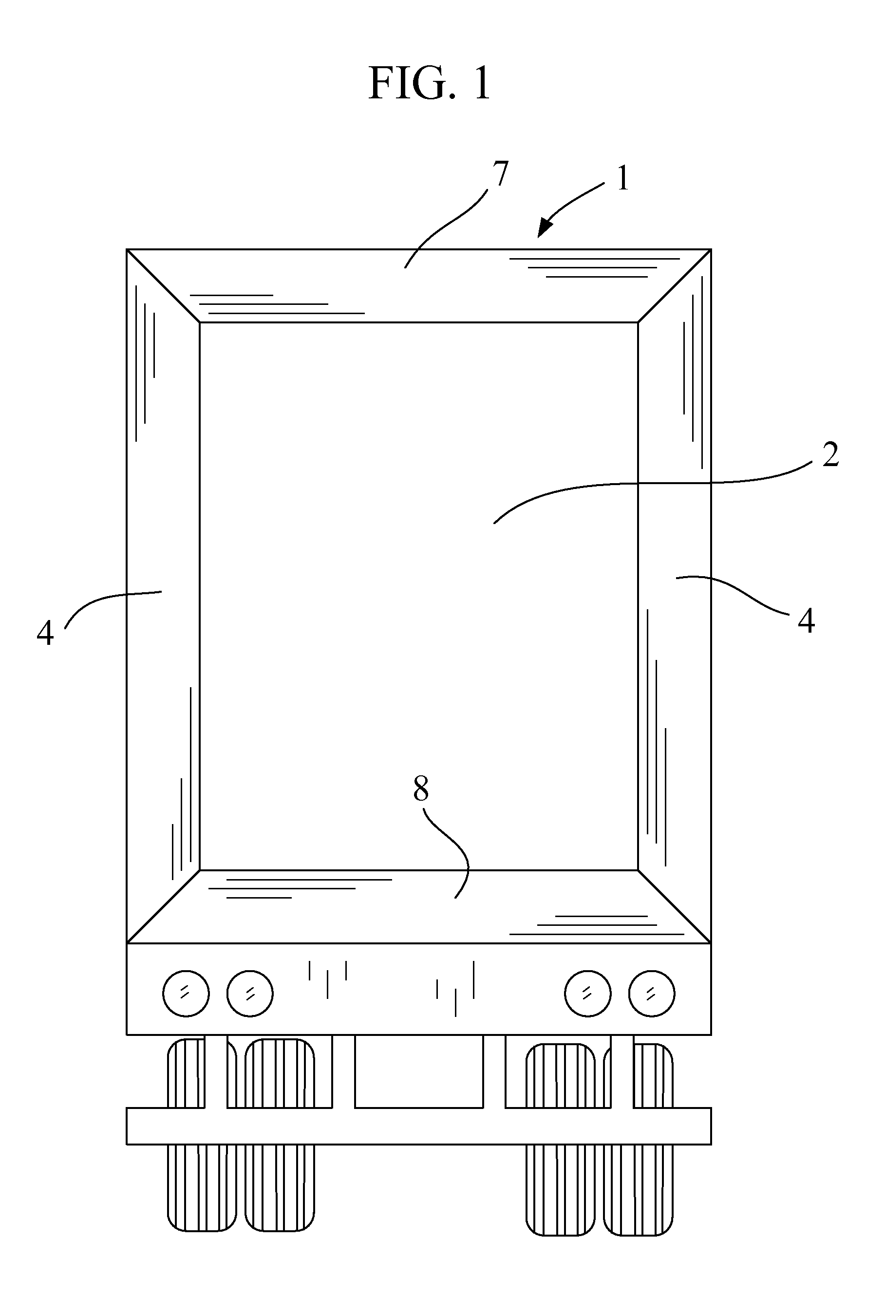 Apparatus to improve the aerodynamics, fuel economy, docking and handling of heavy trucks