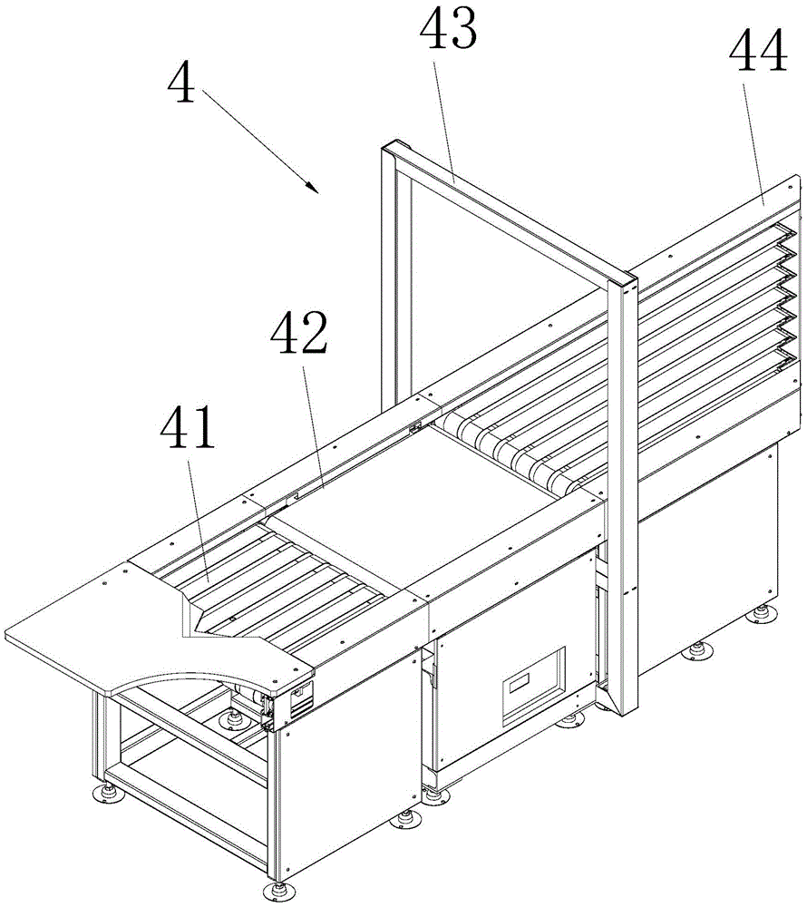 Intelligent sorting machine with annular crossed belt