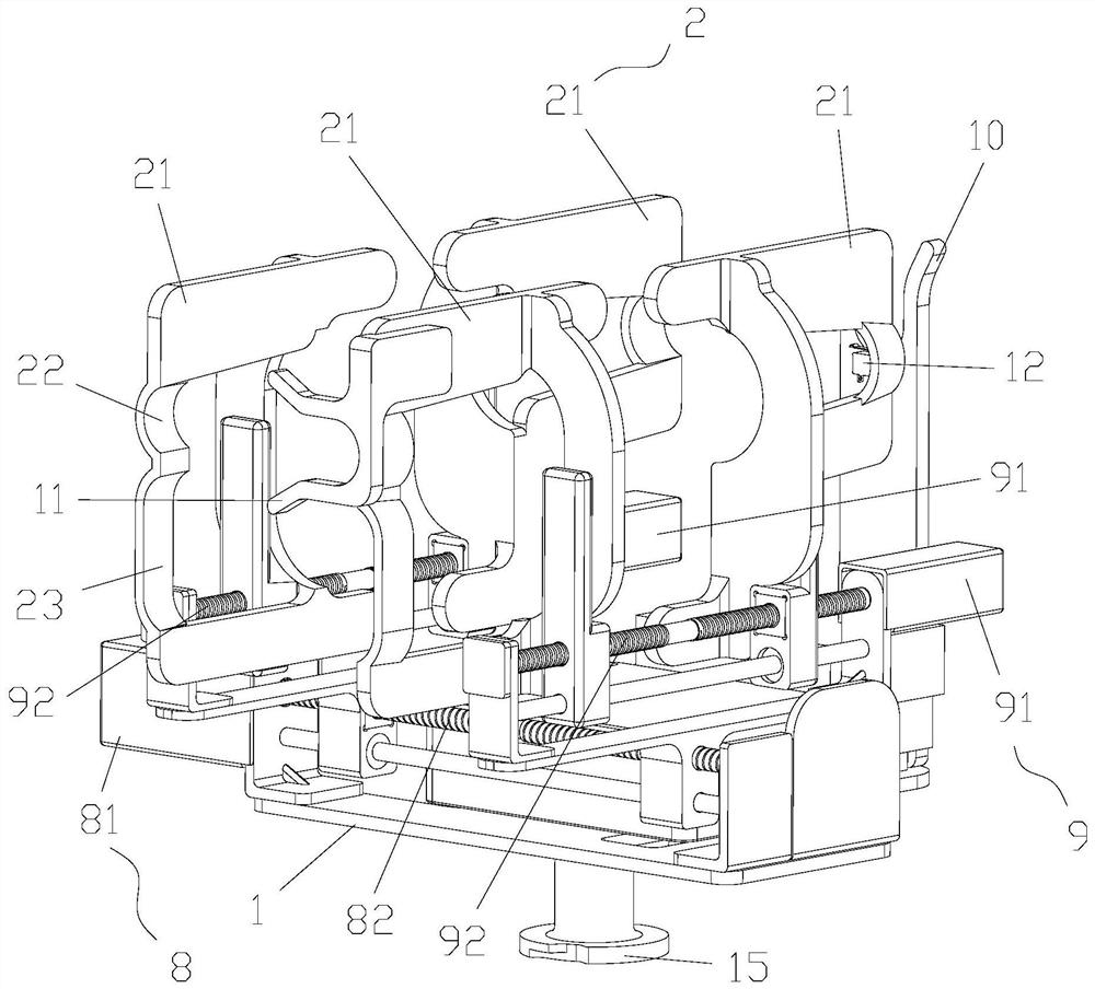 Mounting device and robot with same