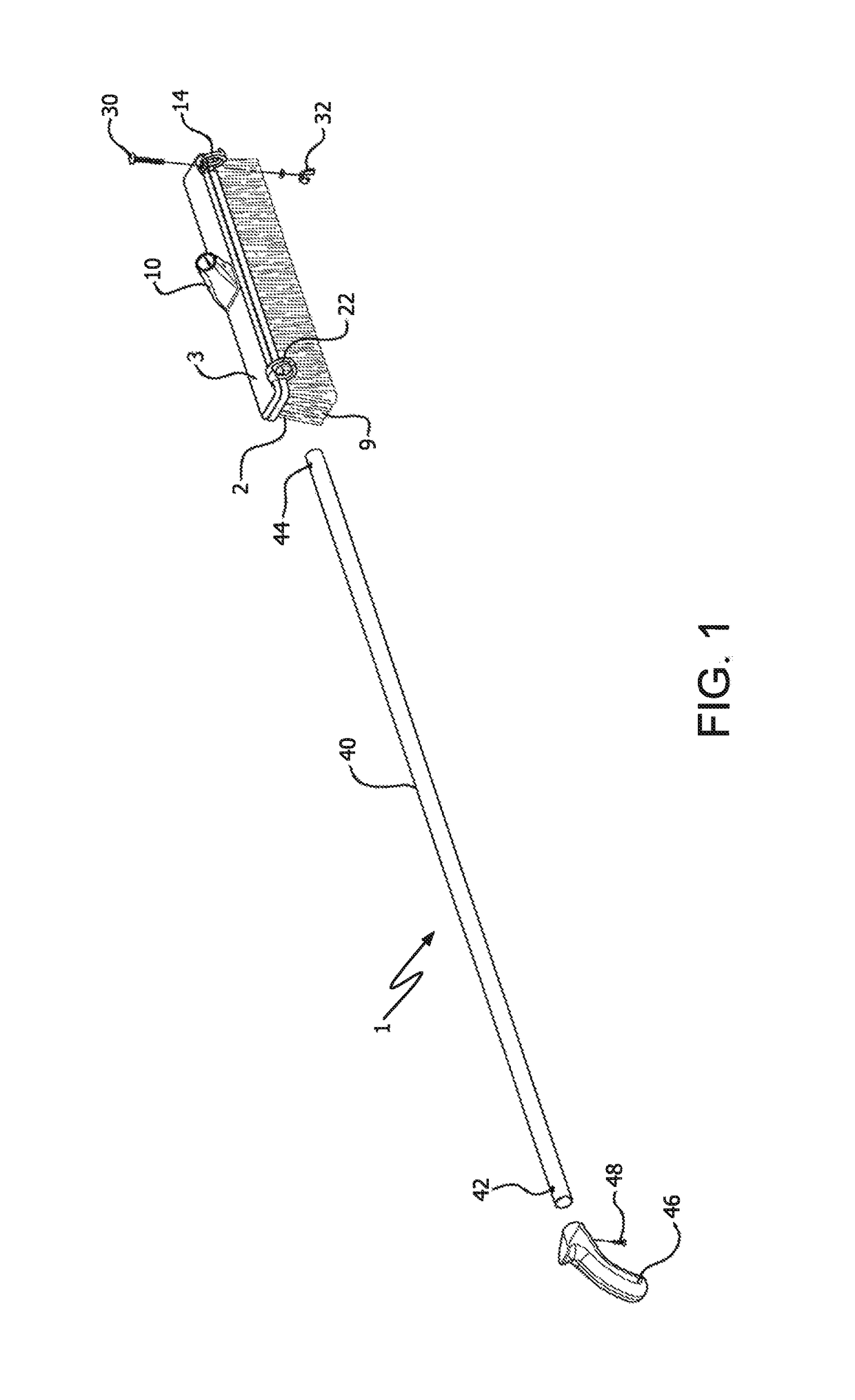 Convertible push broom