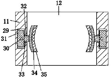 Security inspection device used in airport