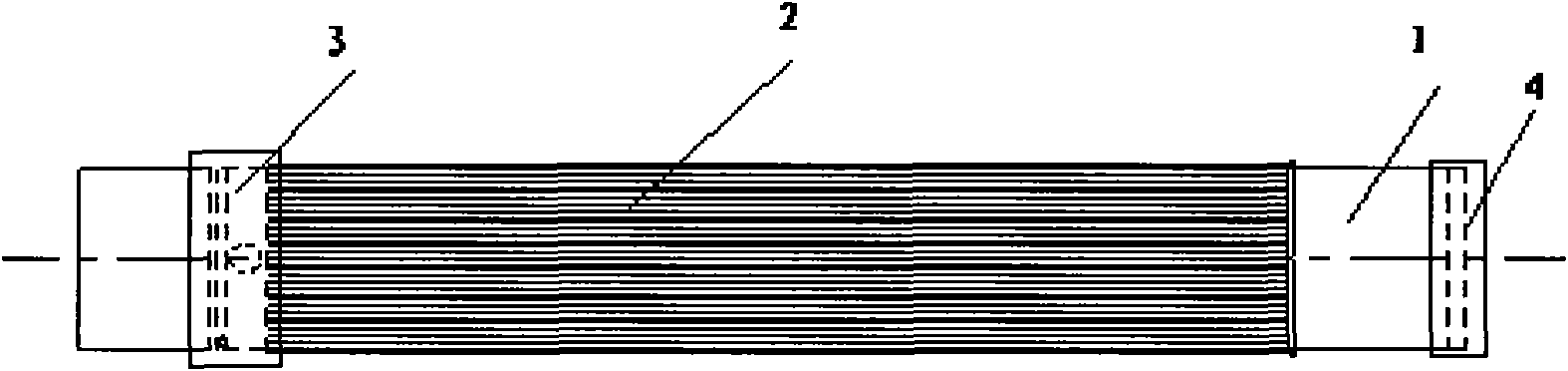 Suction and delivery water assembly