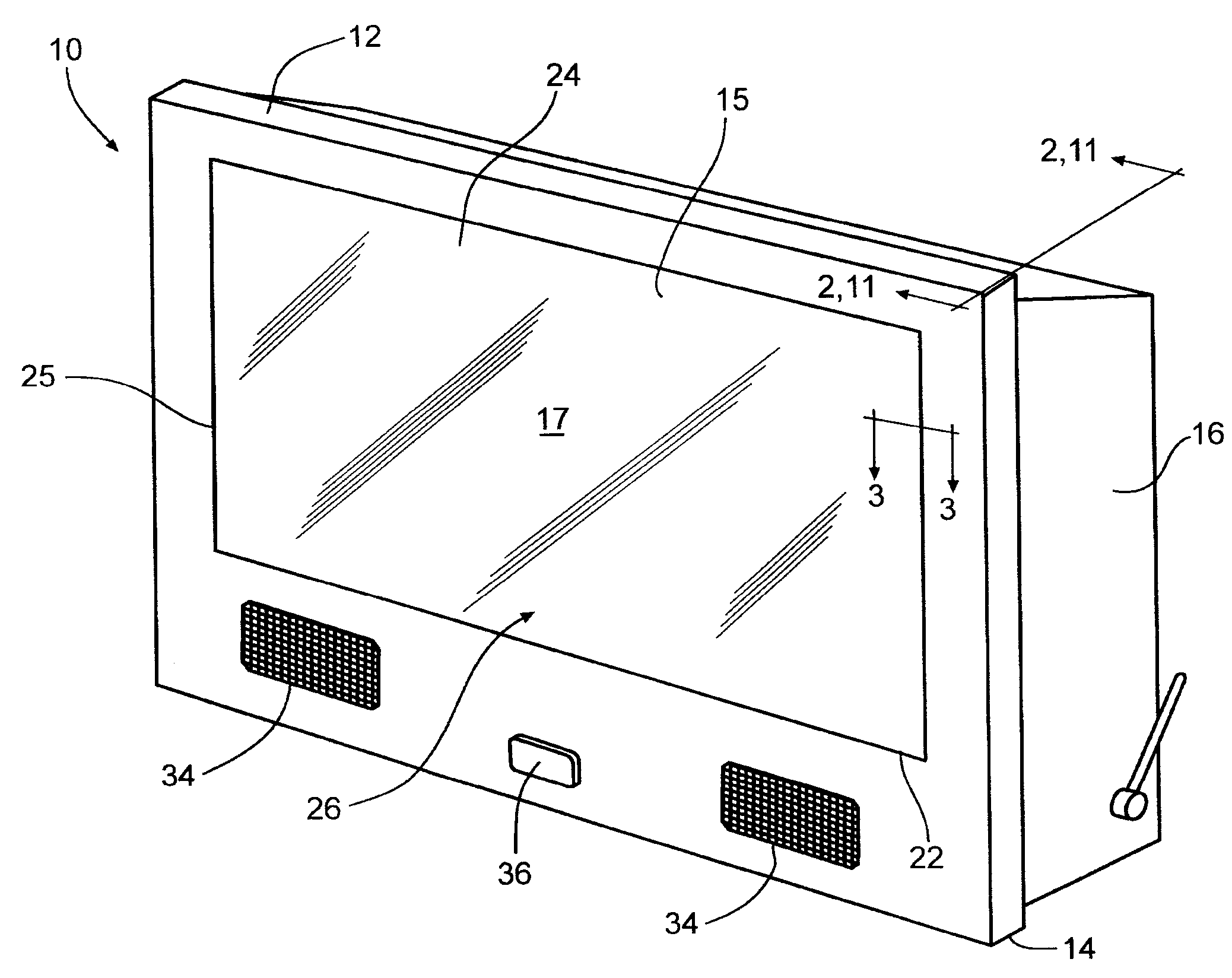 Weather-resistant display