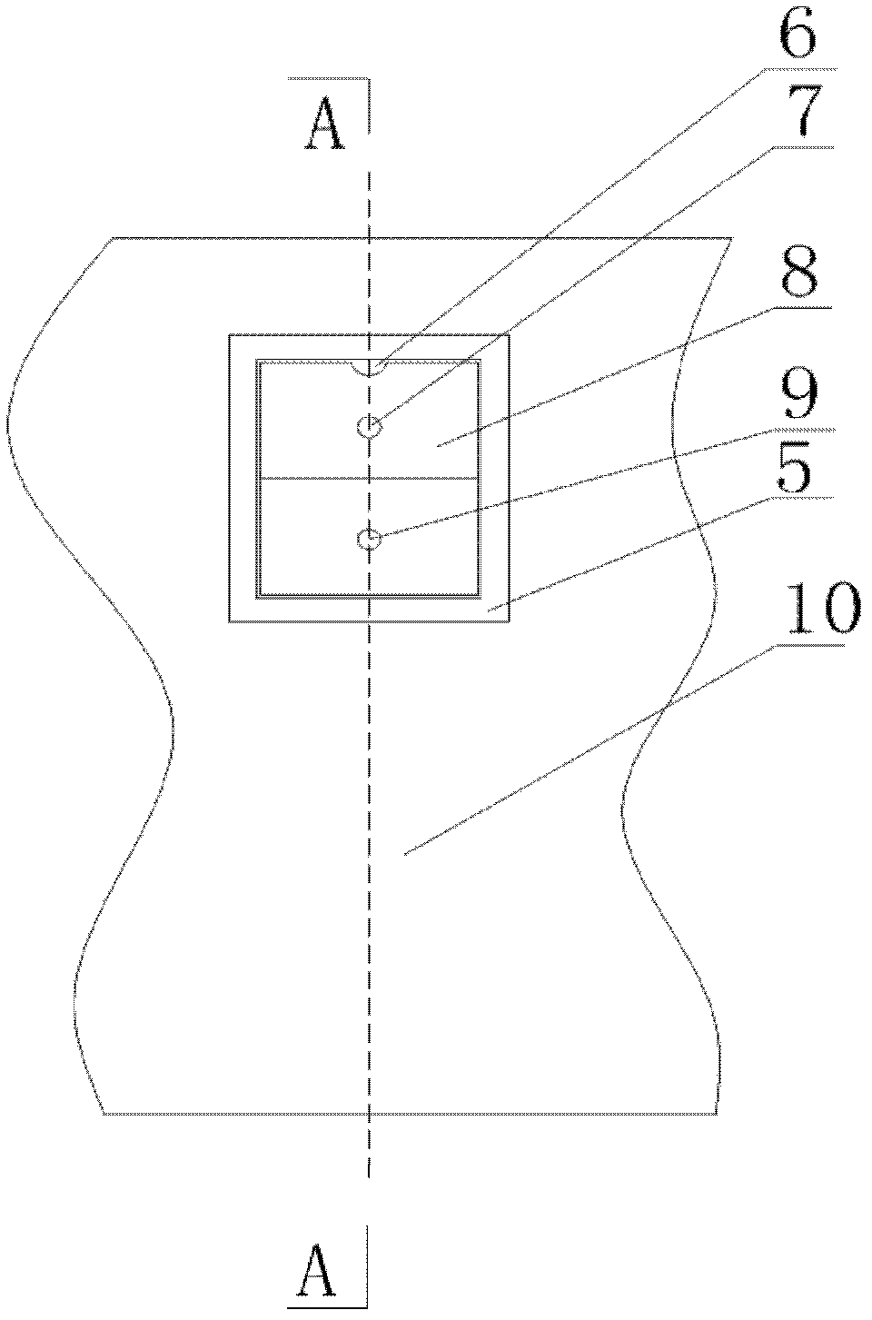 Metallurgical furnace slag thickness control device