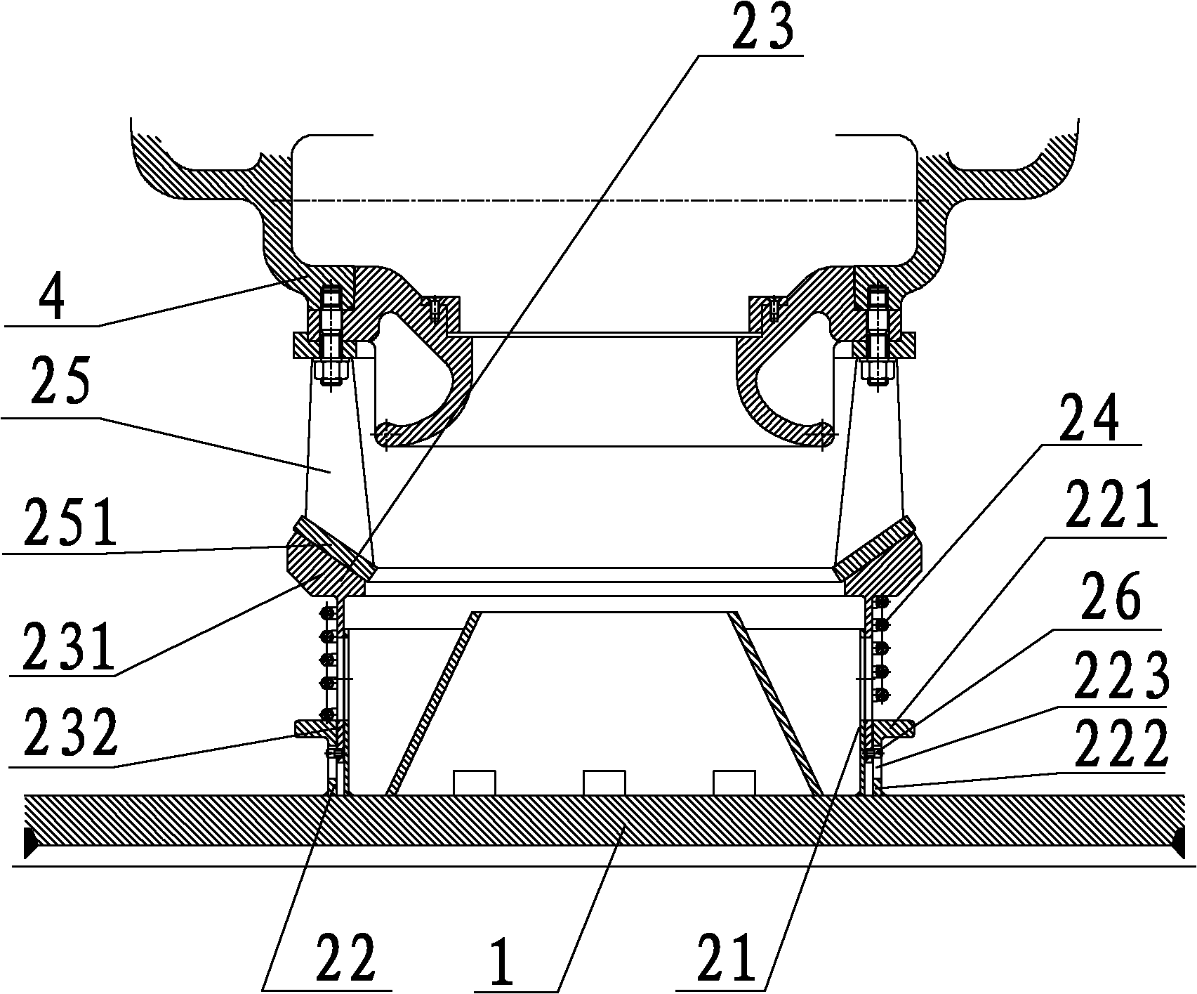 Condensate pump used in nuclear power station