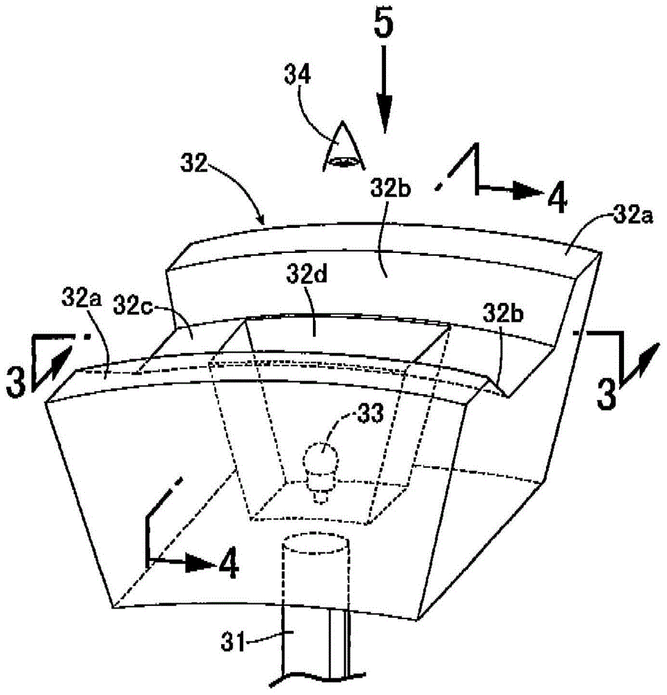 Deformation state detection device of metal components