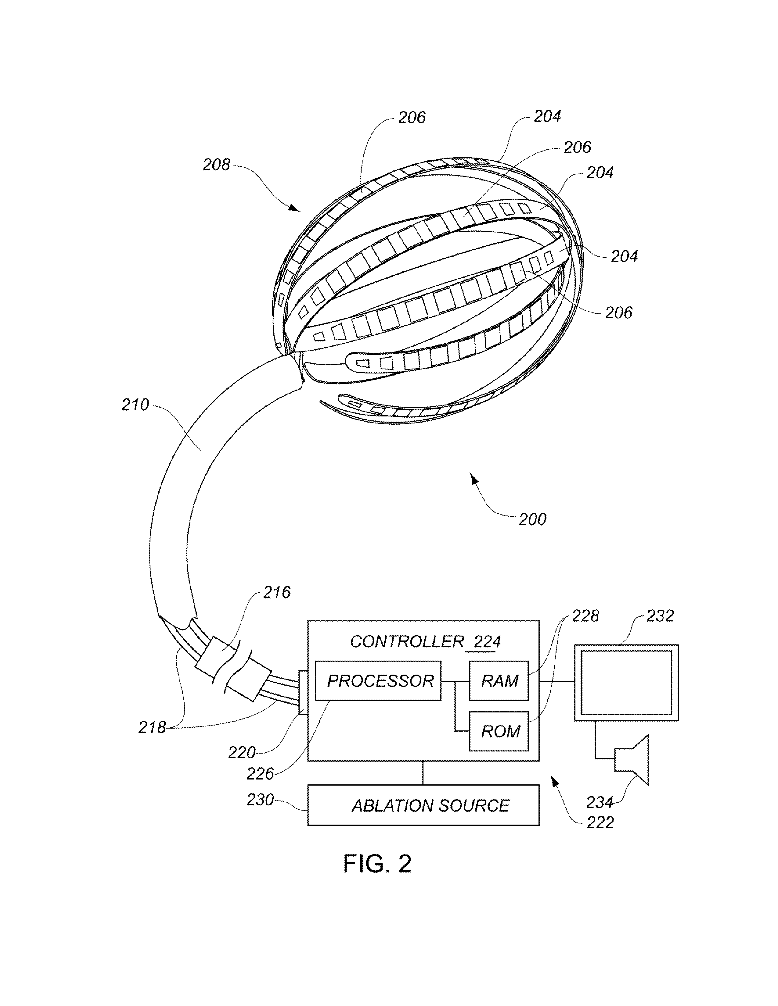 Enhanced medical device for use in bodily cavities, for example an atrium