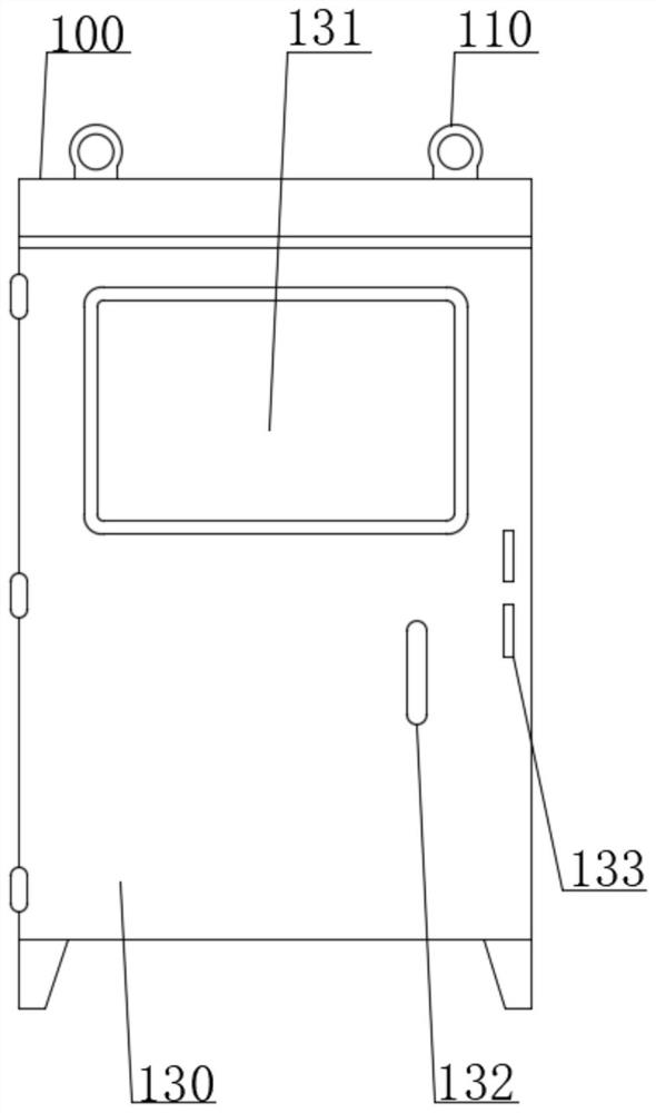 Small low-voltage remote control metering cabinet