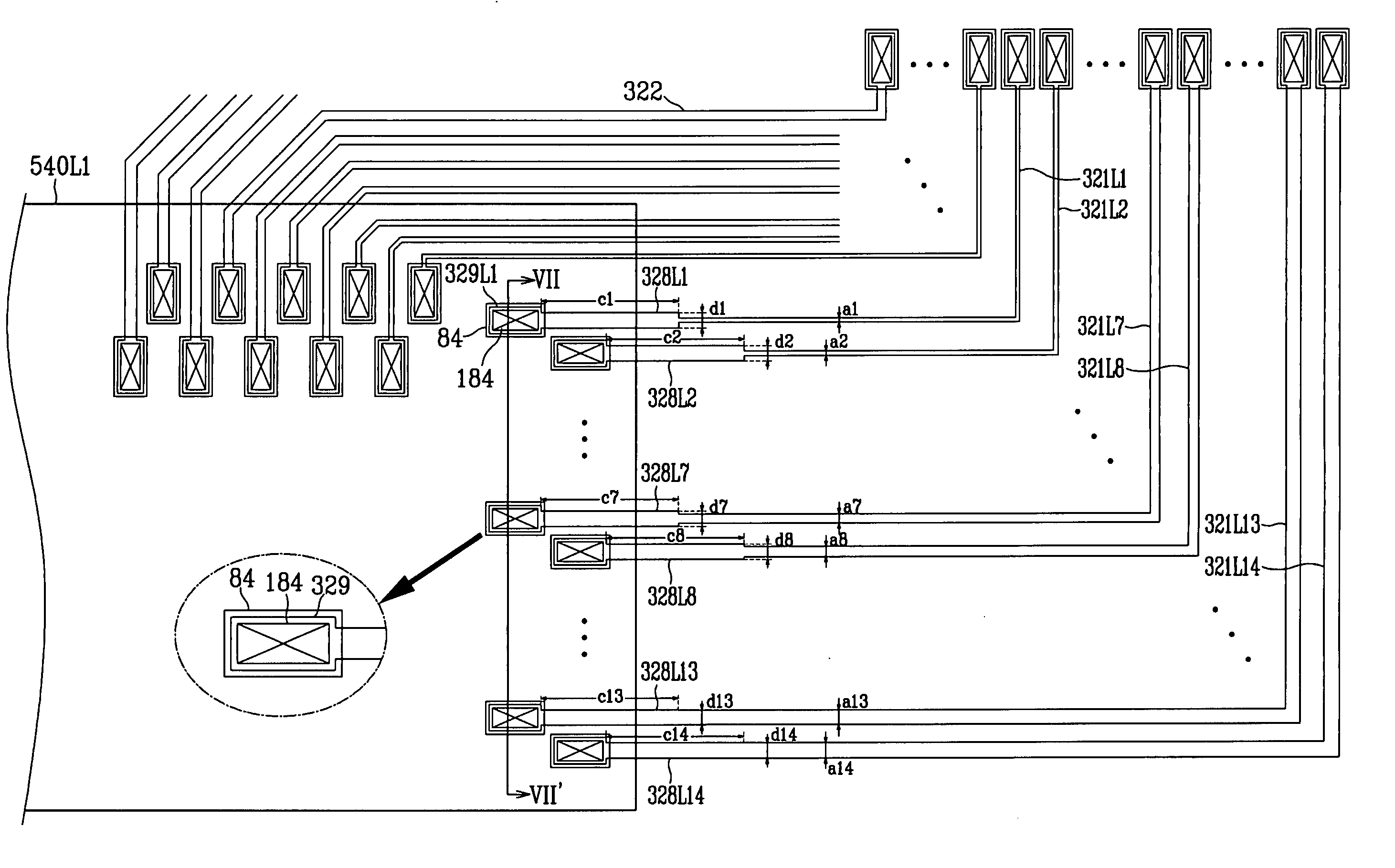 Display device and panel therefor