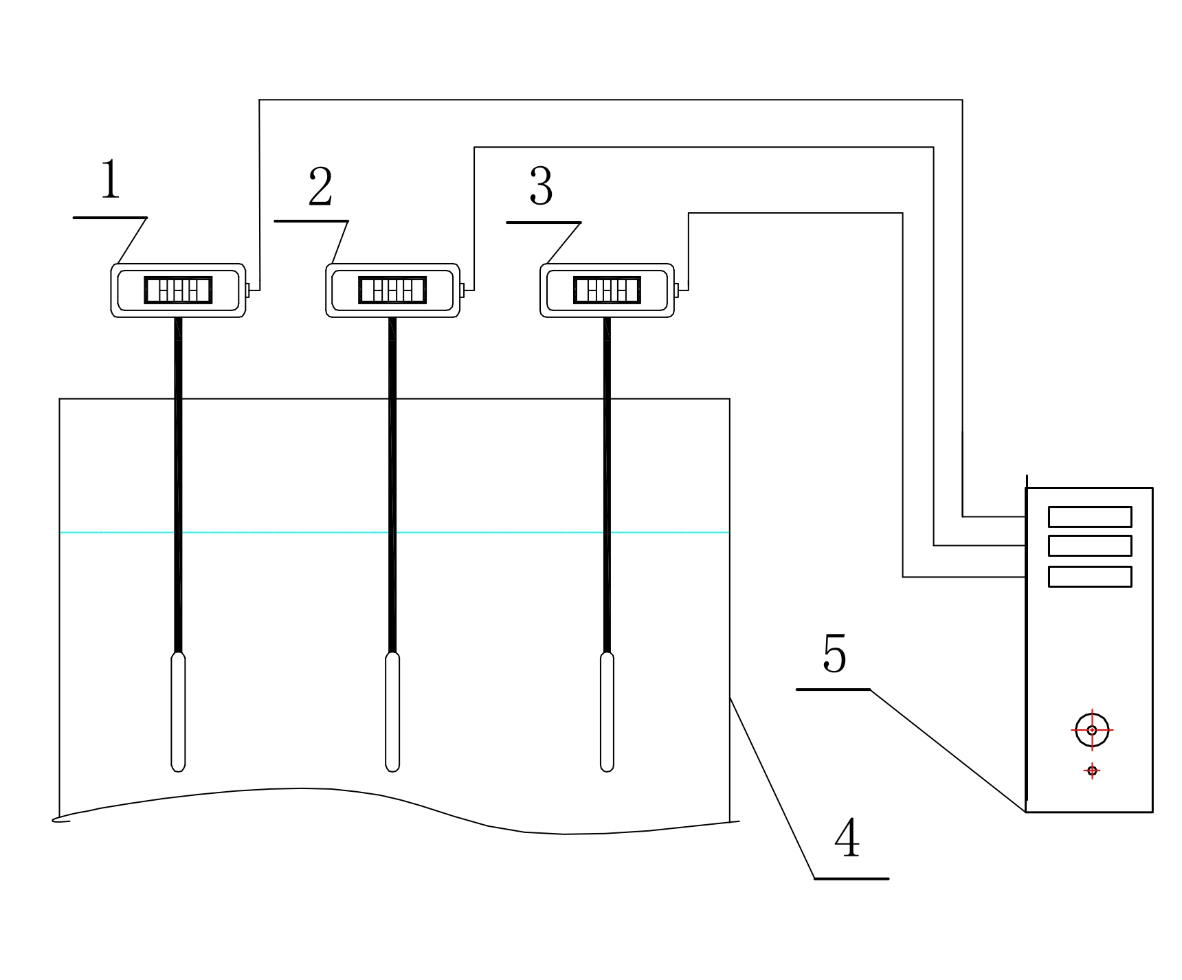 Hydrogen sulfide early-warning measuring method