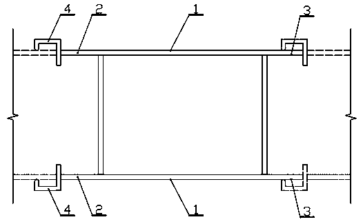 A thin-walled cylindrical soil core pile with wings