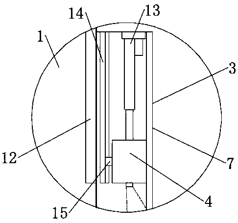 Virtual secondary projection touch-tone elevator call system and use method thereof