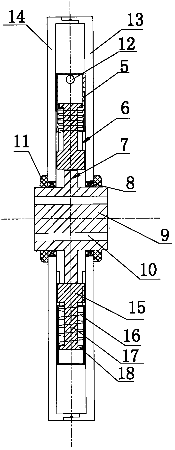 Car braking device suitable for mountain road