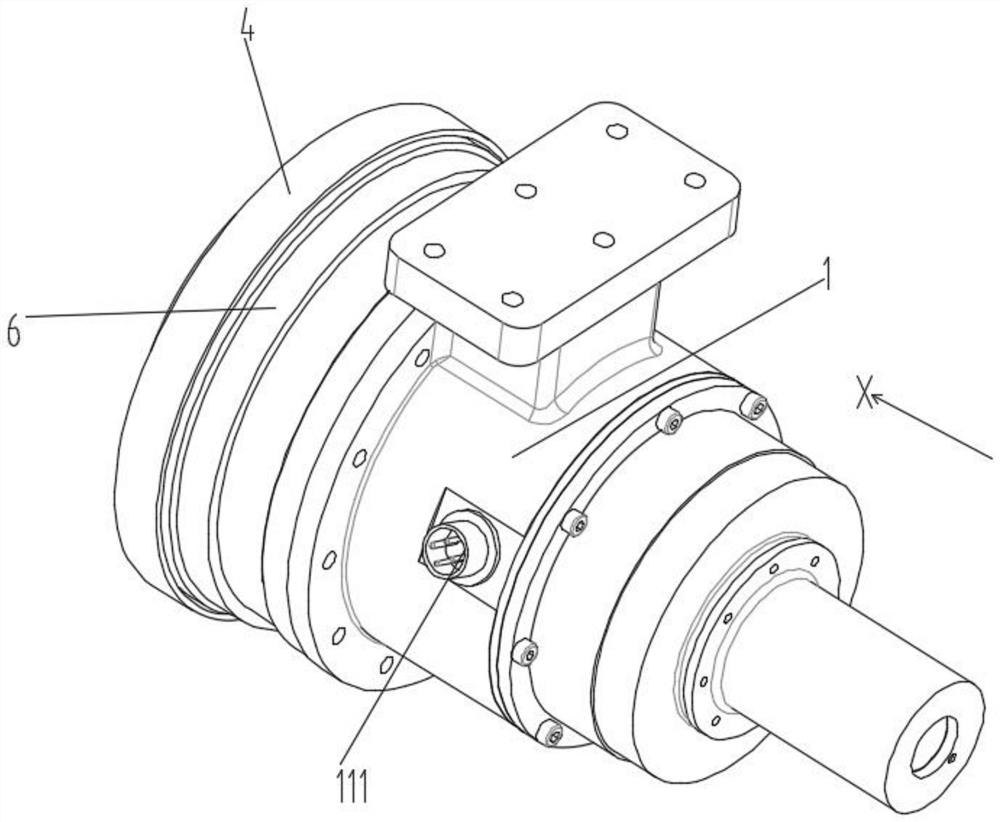 High-torque integrated driving joint suitable for deep-sea robot