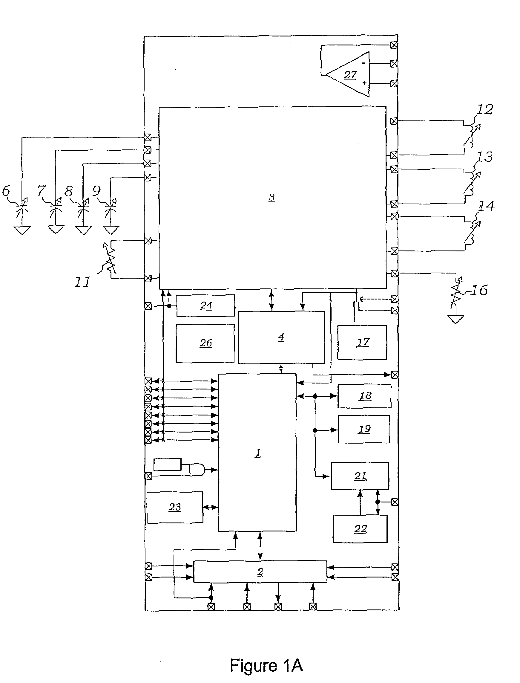 Method for signal extraction in a universal sensor IC