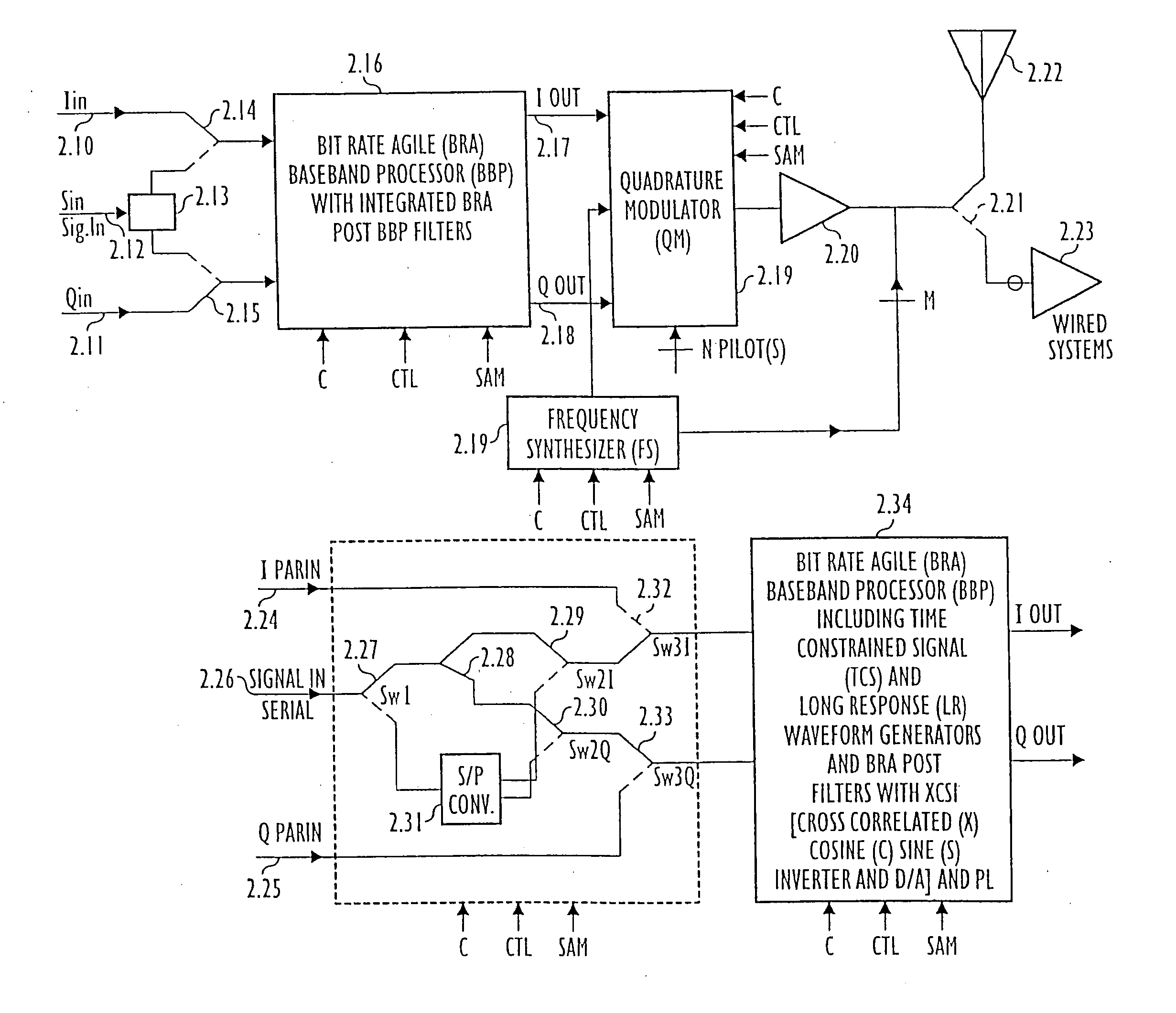 Demodulation of multiple signals