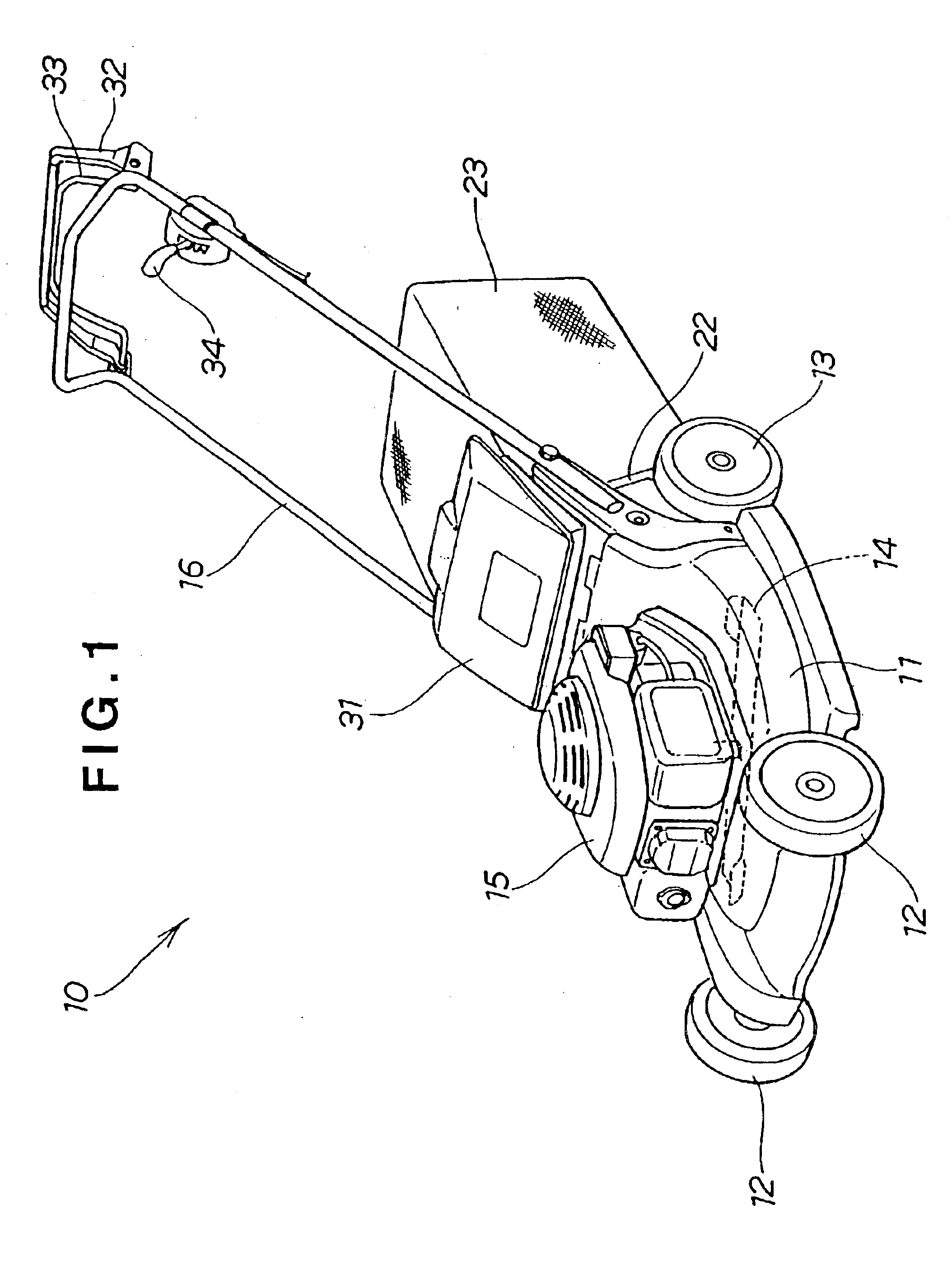 Lawn mower guide and discharge